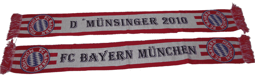 Der neue "dMünsinger 2010-Fanclub-Schal"